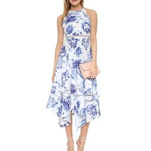 Elliatt handkerchief cut dress